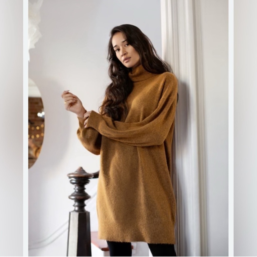 Womance turtleneck cozy longsleeve dress size medium